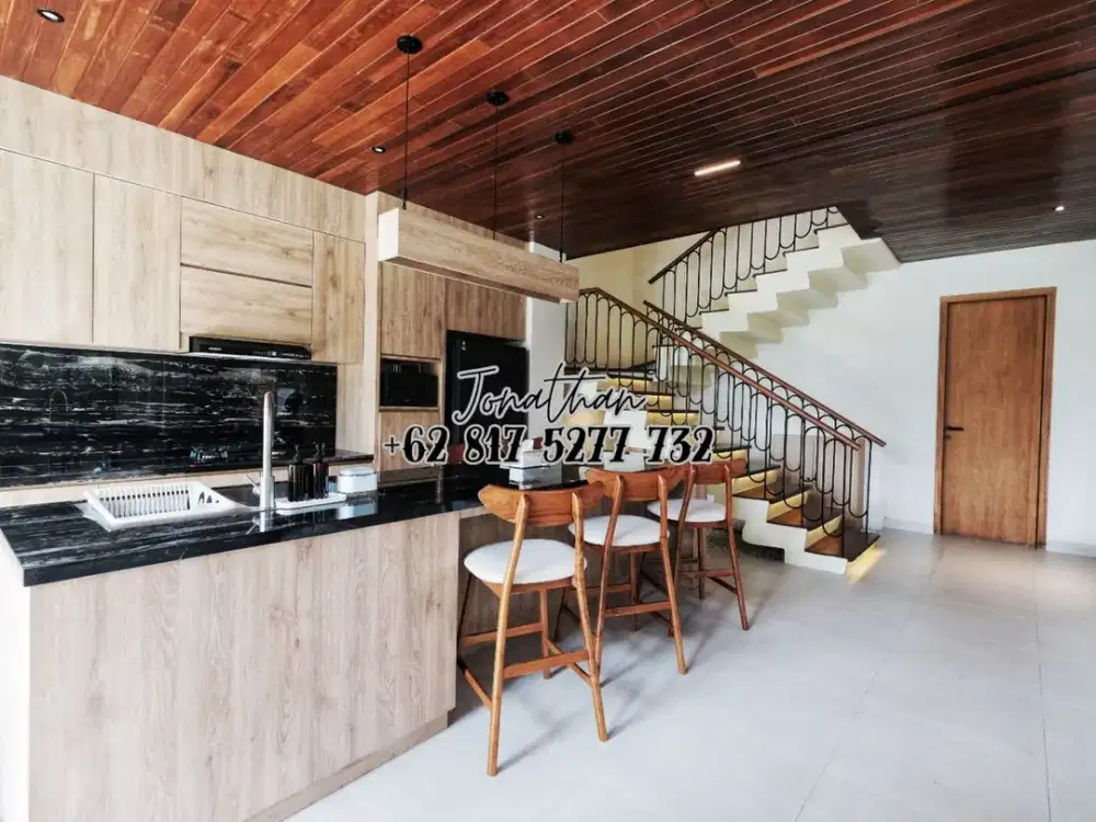 Disewakan Villa Leasehold 3 Kamar dengan Rooftop di Ubud Lodtunduh