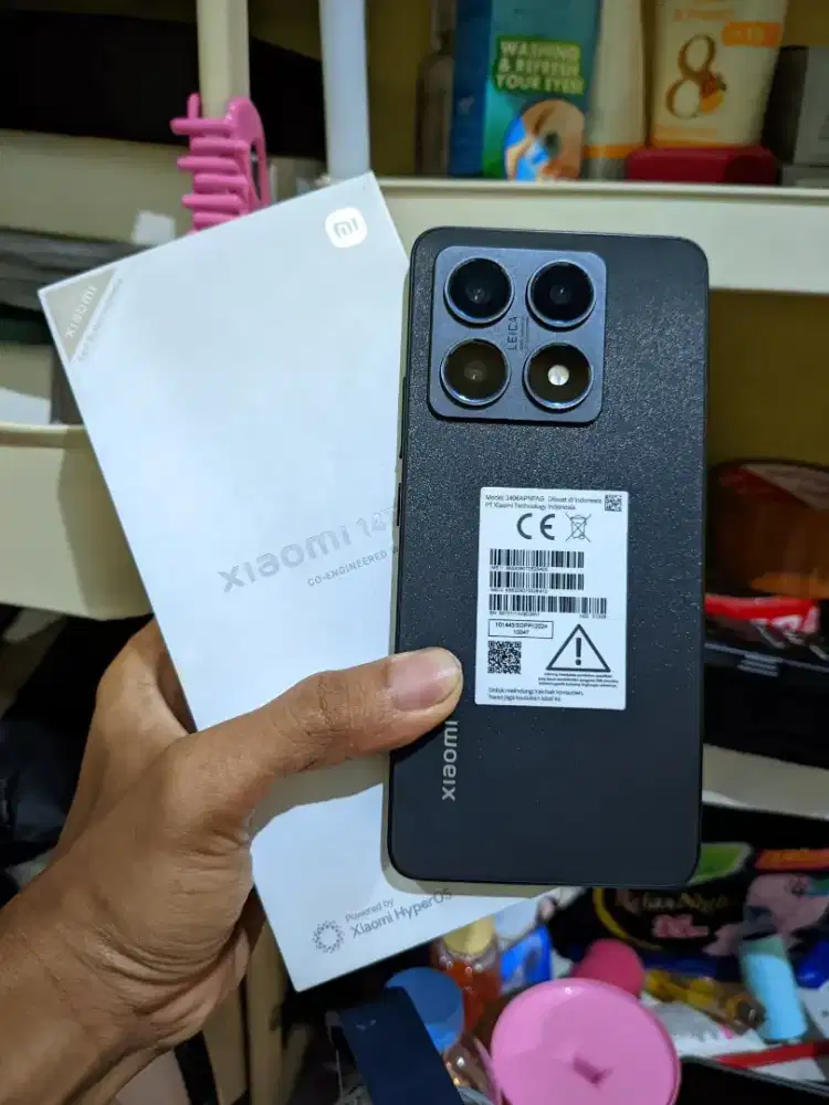 Xiaomi 14T 12/512 fullset no minus TT/BT gaskeun