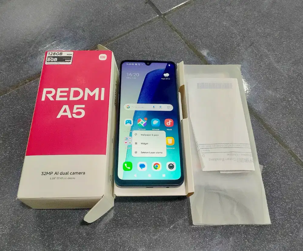 Redmi A5 ram 8/128gb net