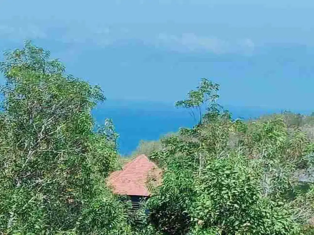 tanah ocean view luas 4714m² IDR 550 juta per are dekat pantai green bowl Ungasan Kuta Selatan Badung Bali