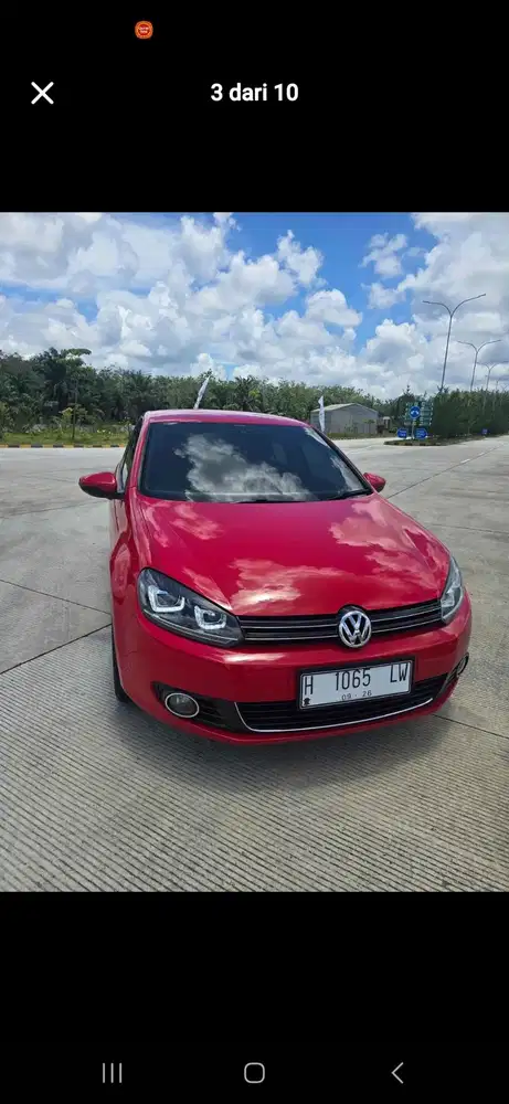 Volkswagen Vw Golf 1.4Tsi 2013 plat H (Semarang)