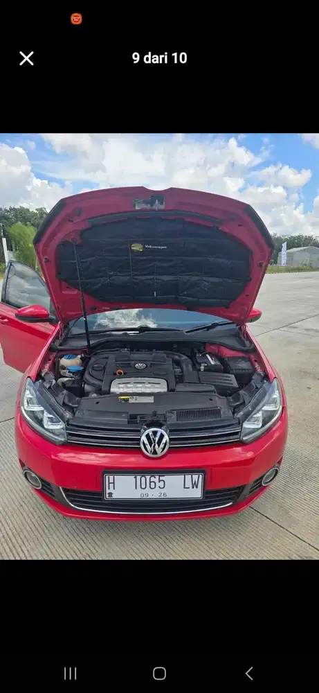 Volkswagen Vw Golf 1.4Tsi 2013 plat H (Semarang)
