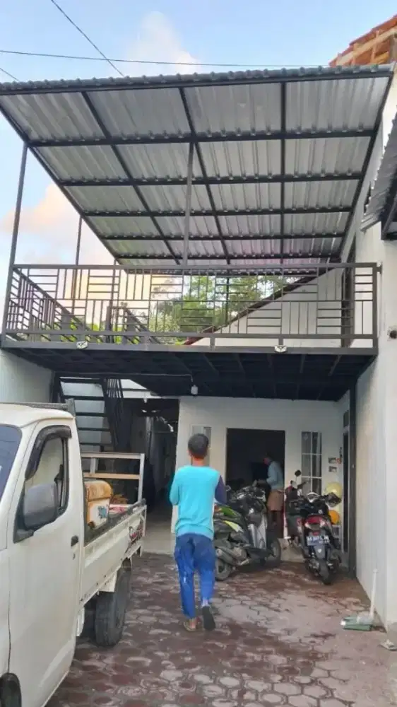 Kanopi dak plat minimalis