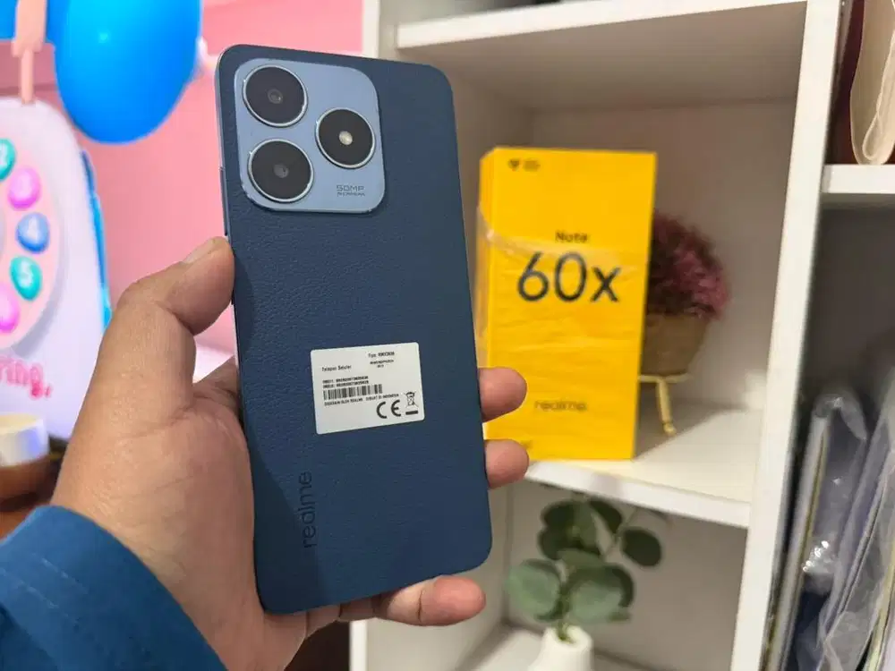 Realme note 60x 4/64gb mulus 1000% sperti baru fhllse