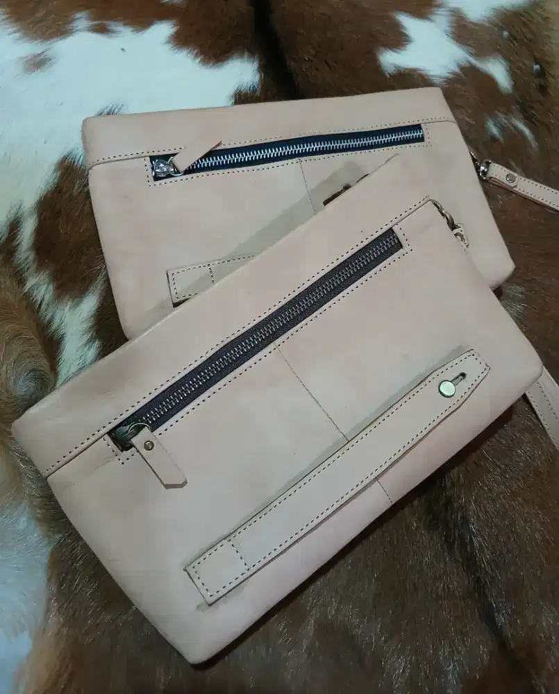 Pouch Kulit sapi asli