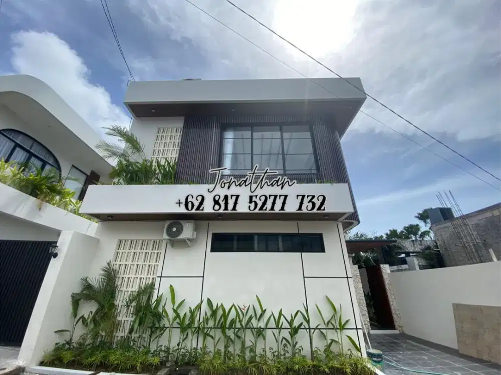 Dijual Villa Modern Mediterania Baru di Tumbak Bayuh Pererenan - VSANG