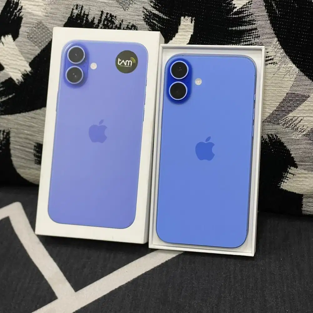 iPhone 16 Plus Ultramarine 128 GB Resmi