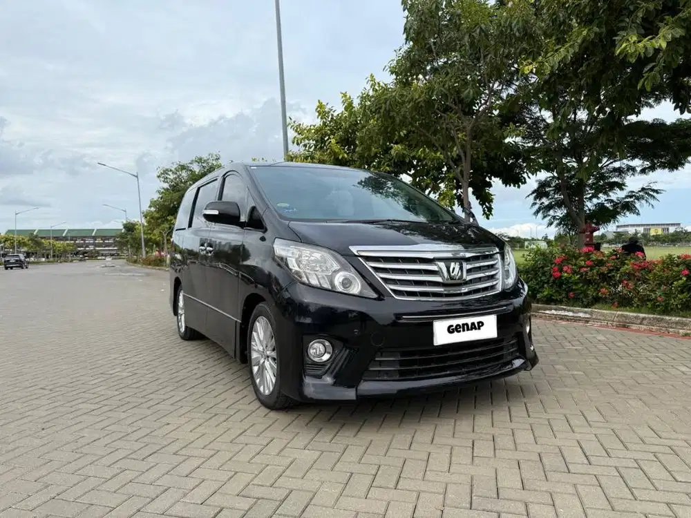 TERMURAH LOW ODO SERVICE RECORD. ALPHARD 2.4 SC AT MATIC 2012 ISTIMEWA