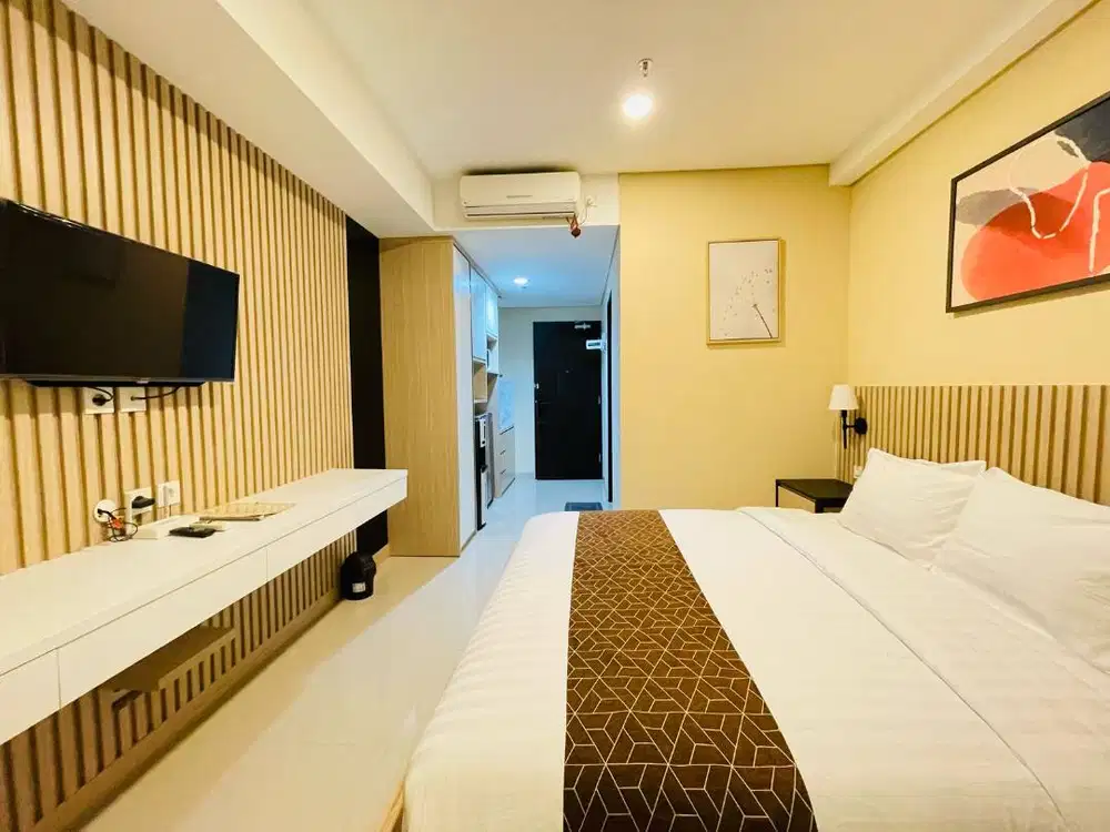 Apartemen Type Studio Bagus Bersih Terawat Fasilitas Lengkap
