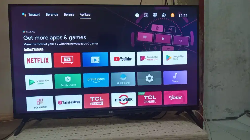 JUAL TV MERK TCL 32 SMART TV