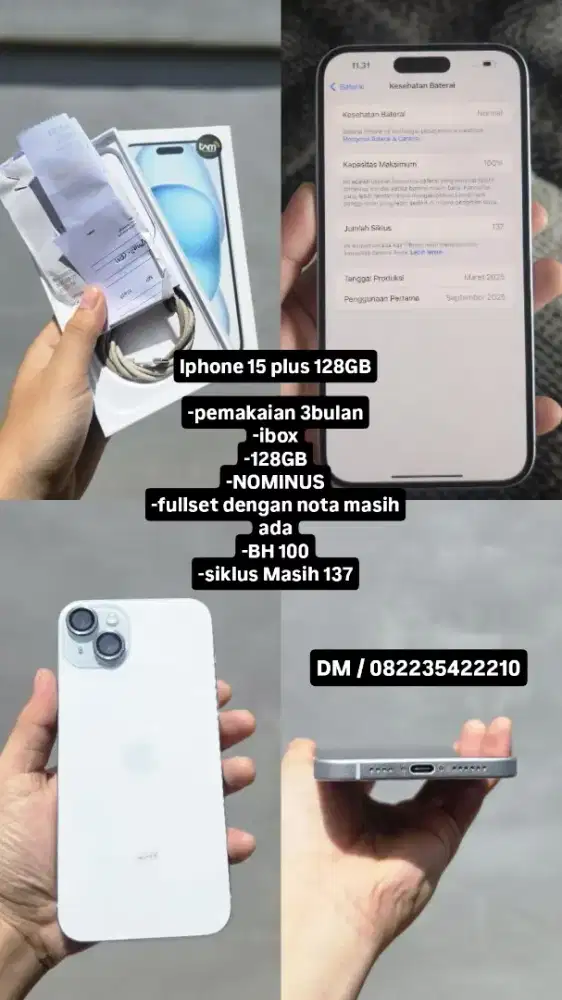 IPHONE 15 PLUS (SECOND)