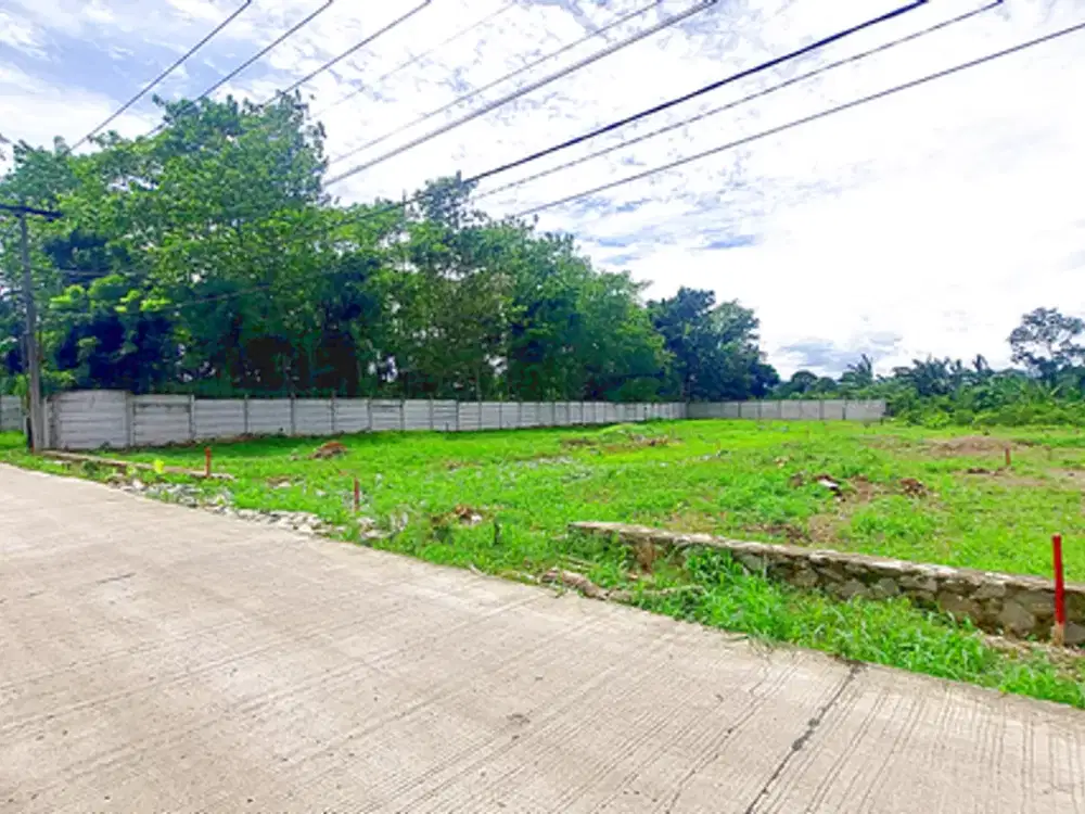 Kavling Strategis Pinggir Jalan, 15 Menit ke Pintu Tol Legok