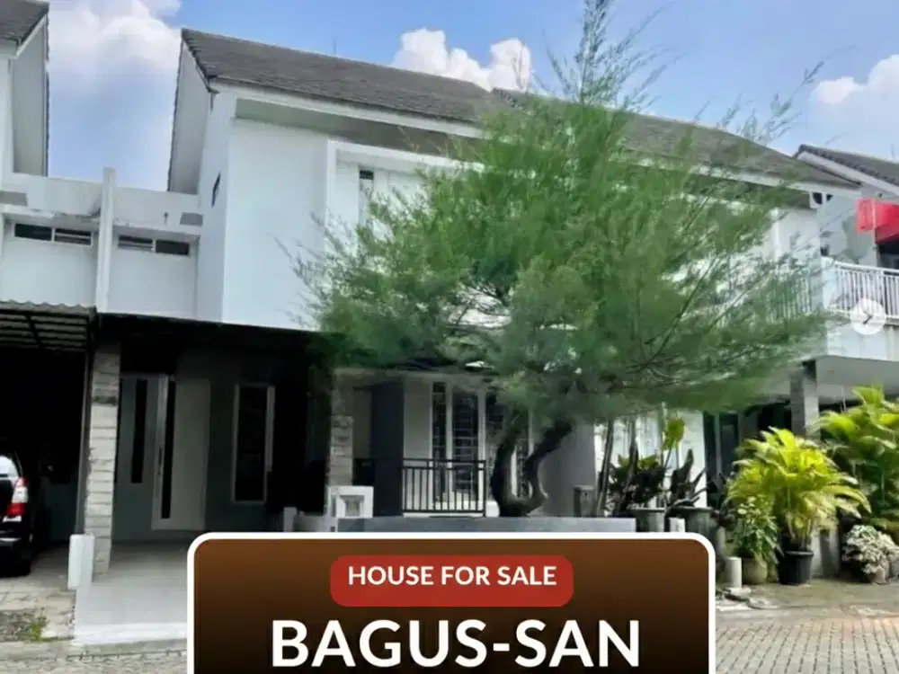 Jual Cepat Rumah Siap Huni Luas 120M2  Depan Taman di Emerald  Bintaro Sektor 9