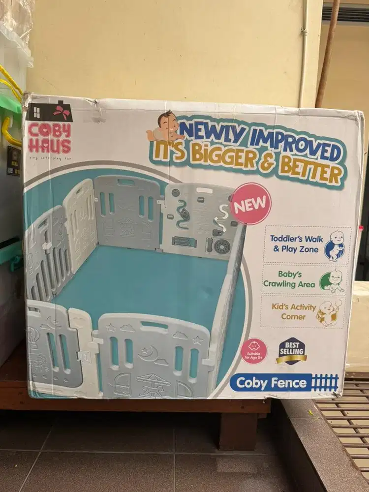 Preloved (Bundling) Cobyhaus Fence Sky Grey 6+2+2 & Minipack 2