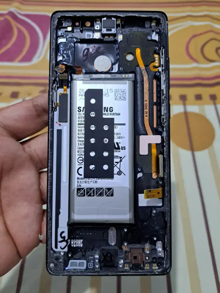 LCD NOTE 8 + BATERAI ORIGINAL SAMSUNG