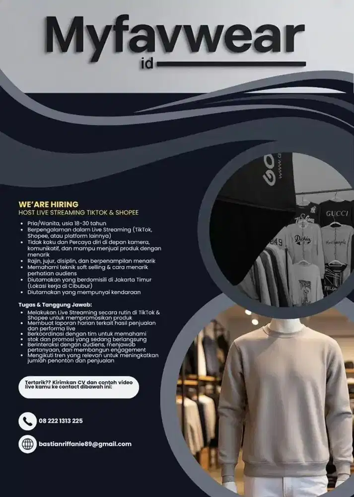 Host live streaming tiktok