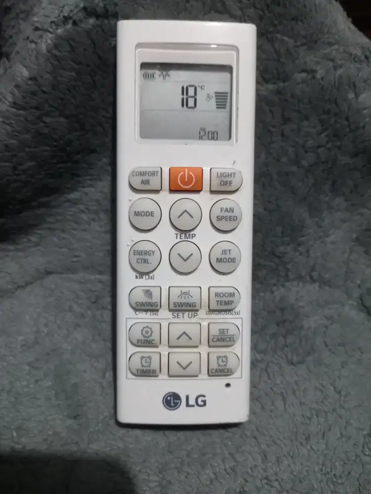 Remote AC Original bawaan LG,fungsi normal
