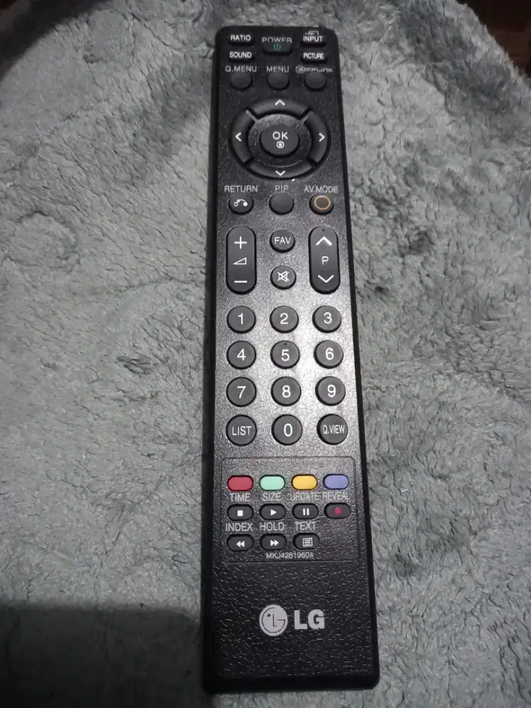 Remote TV LG LED/LCD Fungsi Normal.