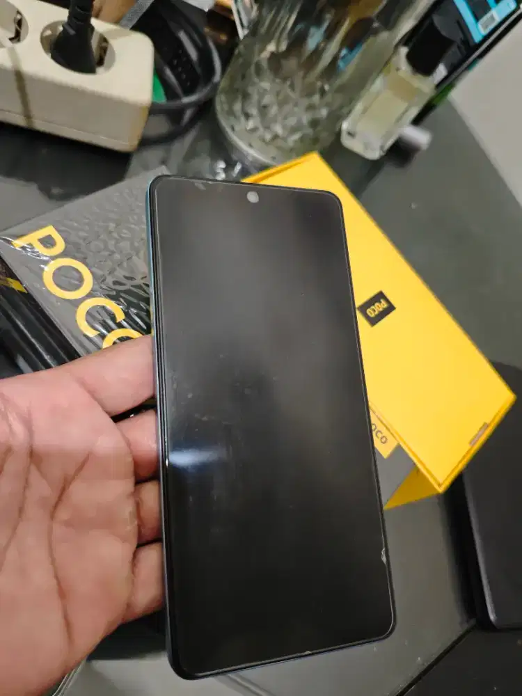 Poco X5 pro 5G biru metalik