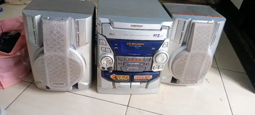 Tape Compa Sharp Mesin Nyala Mines tombol ga fungsi