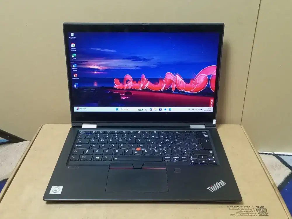 Jual Laptop Lenovo Thinkpad X13 Yoga,Intel Core i5 Gen 10, RAM 16/256