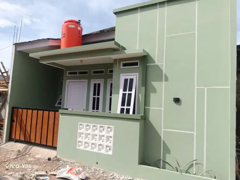 RUMAH 2 KAMAR AKSES STRATEGIS DEKAT JALAN UTAMA DAN STASIUN KRL MULAI DARI 175 JUTAAN