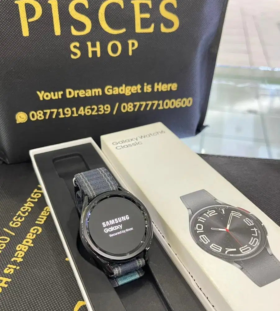 SAMSUNG WATCH 6 CLASSIC 47MM SEiN FULSET MULUS