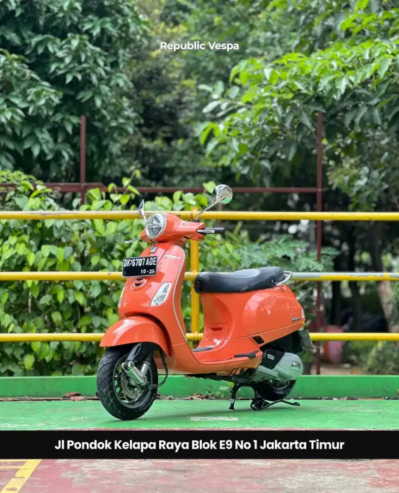 JUAL MURAH PIAGGIO VESPA LX 125 IGET LED THN 2021 PERFECT CONDITION