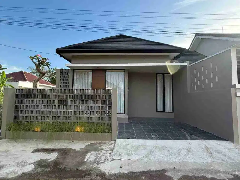 rumah full furnish siap huni, dekat RSI at-turots, dekat pasar godean