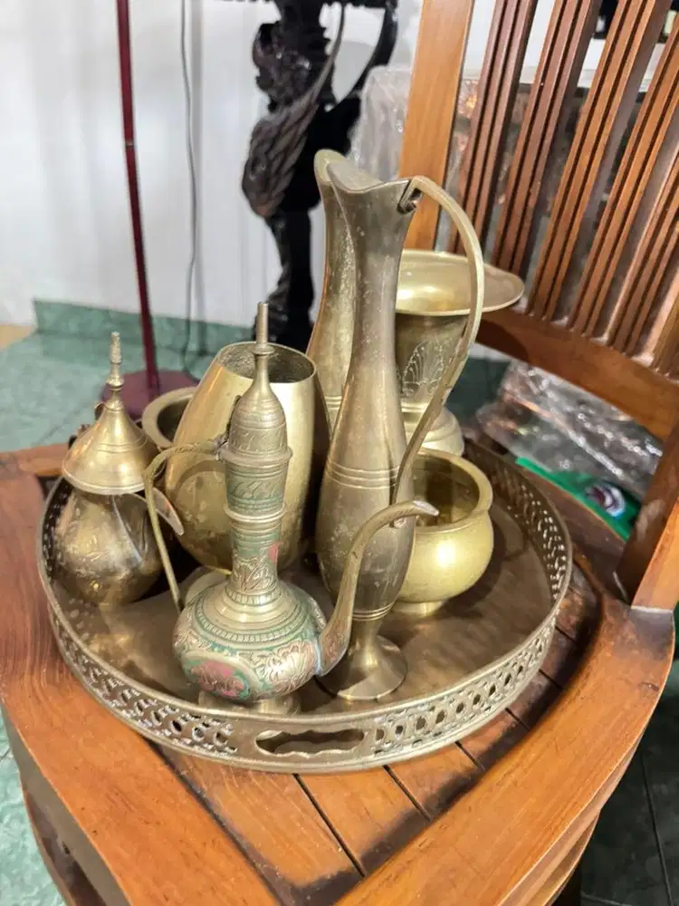 Pajangan Kuningan Asli