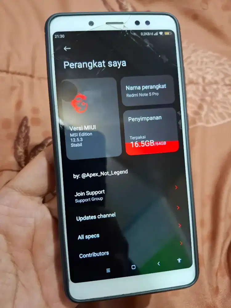 Xiaomi Redmi note 5 pro