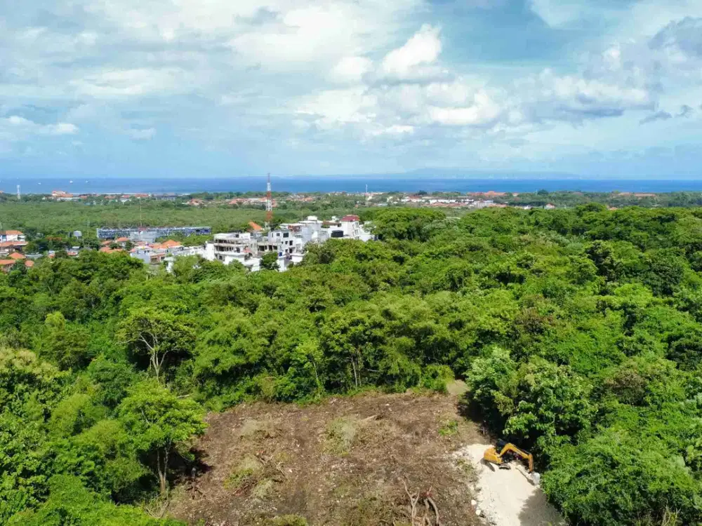 dijual tanah komersil view laut lokasi nusa dua