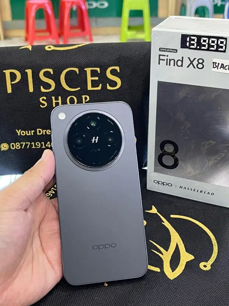 OPPO FIND X8 RAM 12/256 RESMI FULSET MULUS