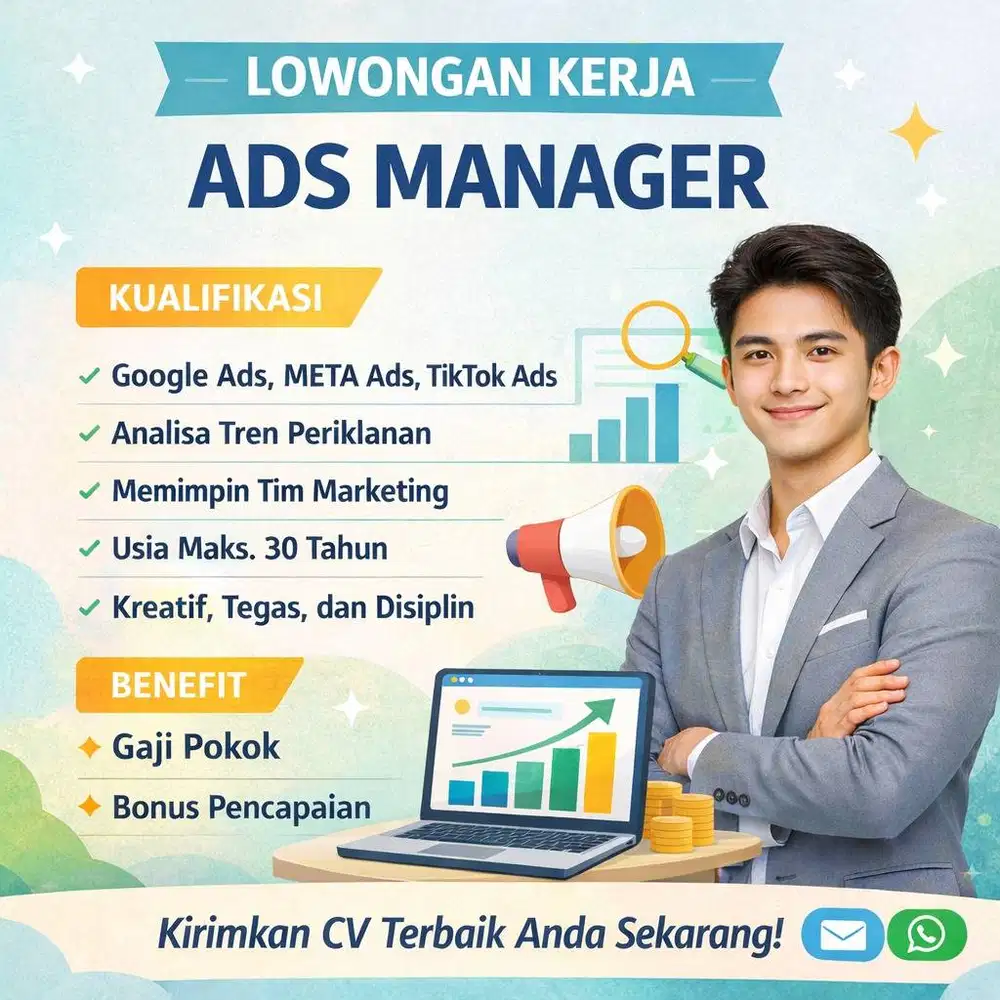 Lowongan Kerja ADS Manager