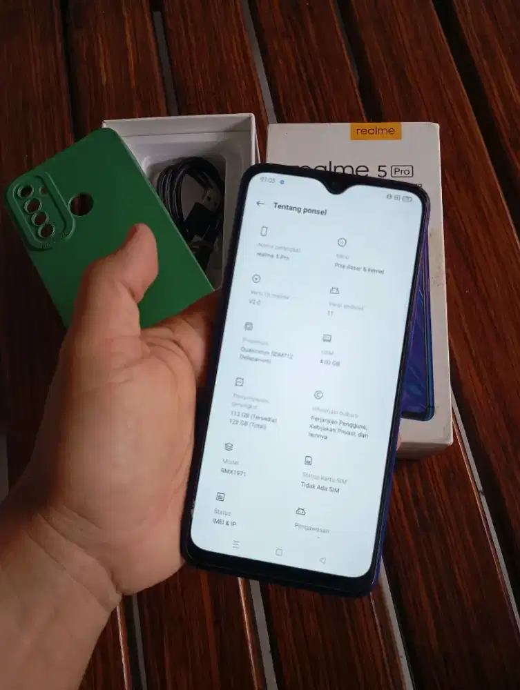 Realme 5 pro ram 4/128 normal