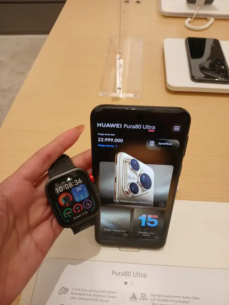 Huawei Pura80 Ultra Free Watch Fit4 Pro