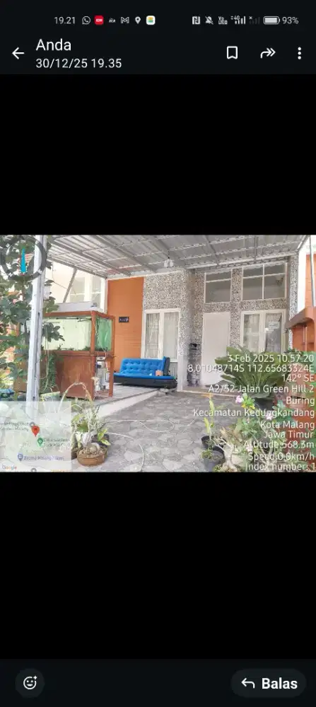 Jual segera rumah tinggal