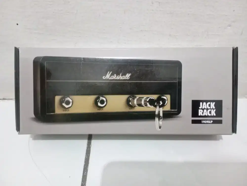 Gantungan kunci jack rack key chain Marshall origin