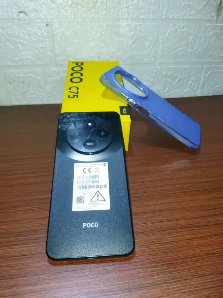 Poco C75 Ram 6/128 Full Set Like New