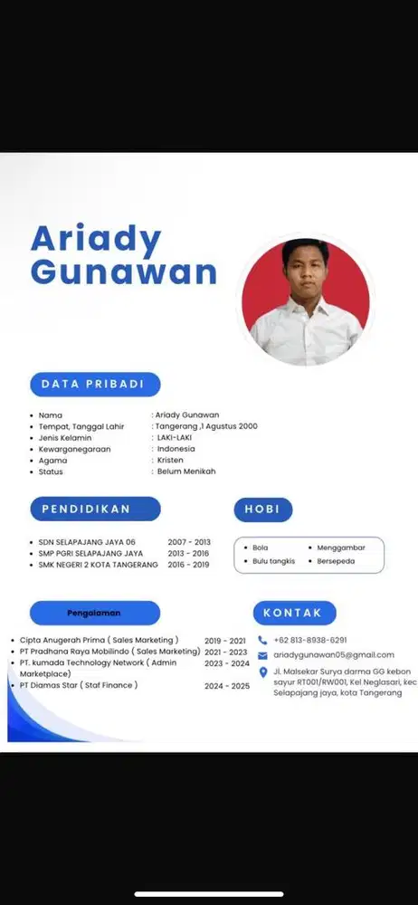 Mencari Pekerjan di bidang apapun