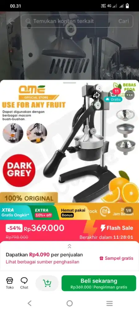 Perasaan jeruk . Perasan lemon serba guna multi fungsi