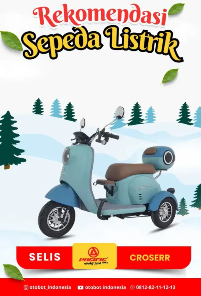 SEPEDA LISTRIK RODA 3 CROSERR