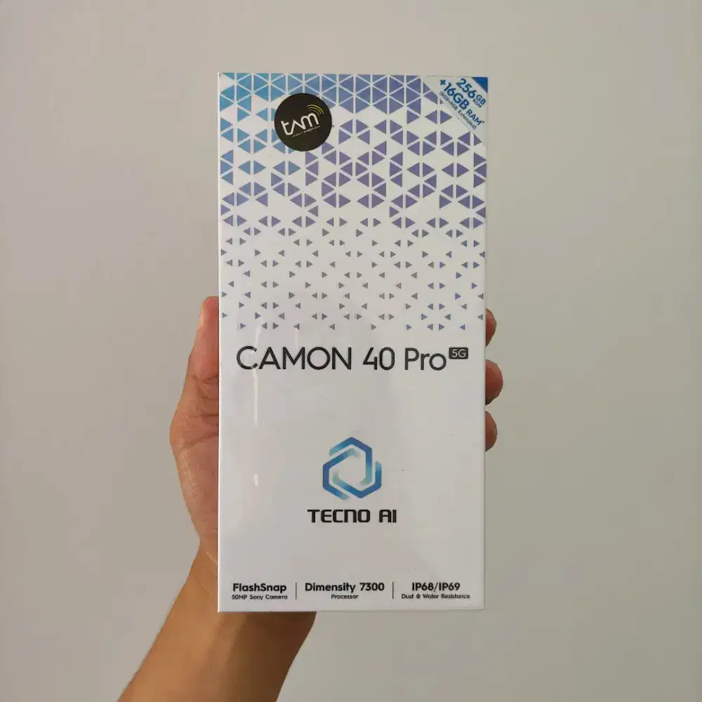 Tecno Camon 40 Pro 5G 8/256 Baru