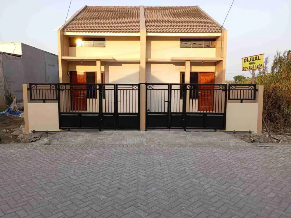 jual rumah baru Gress  di Jeruk, wage - aloha Sidoarjo perbatasan Surabaya - Sidoarjo  ...murah minimalis