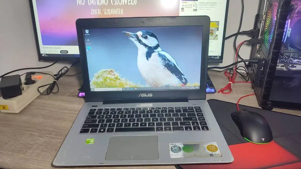 Laptop Gaming Desain Grafis Video Editing ASUS A456U Core i5 Gen 7 12G