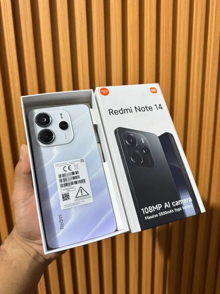 redmi note 14 4g 8/256GB Fullset