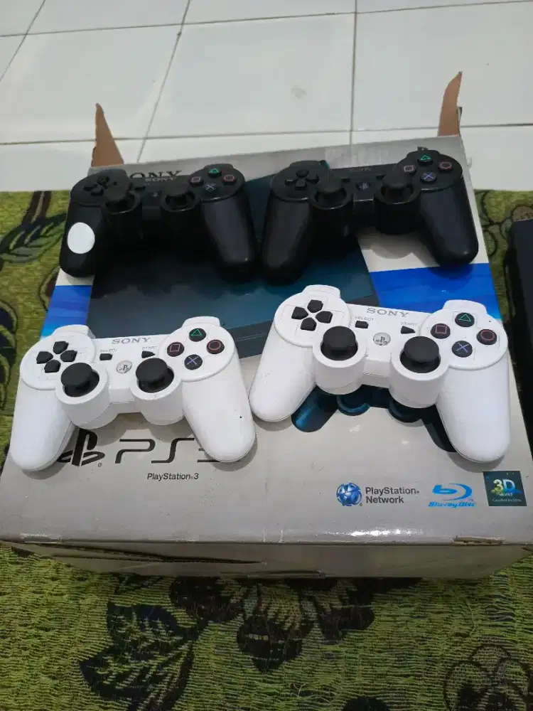 Jual PS3 slim pro 2000 320 GB full game