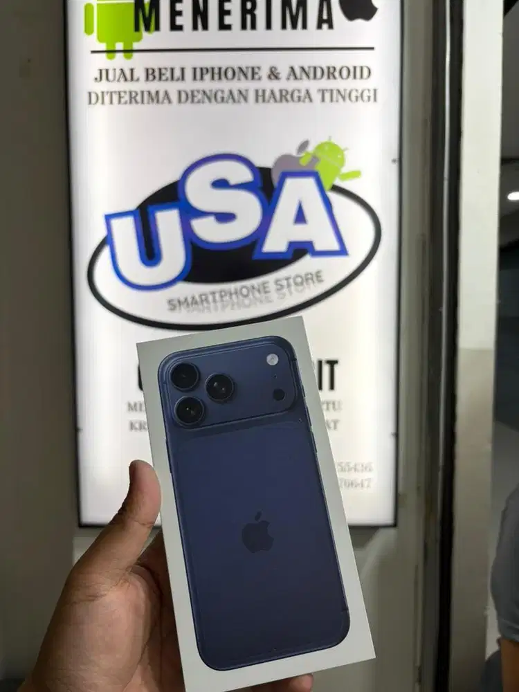 Iphone 17 promax 256gb resmi ibox buka box aja