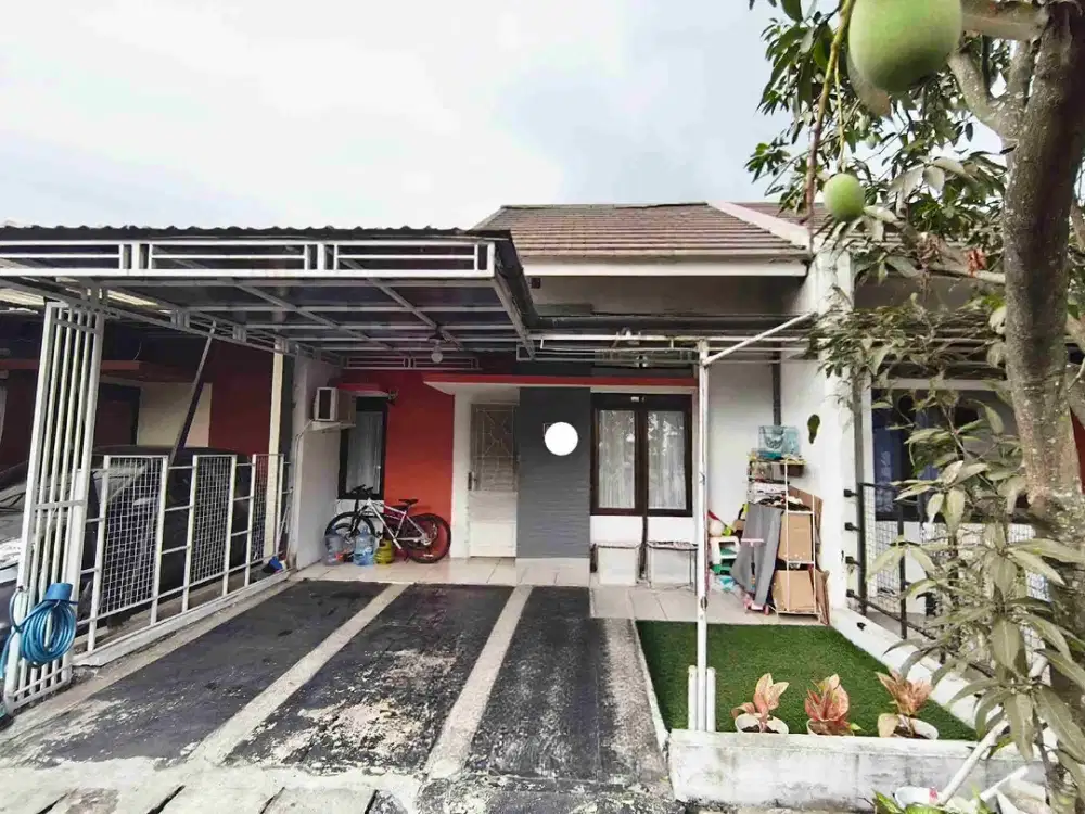rumah nyaman one gate di komplek ciwastra semi furnish