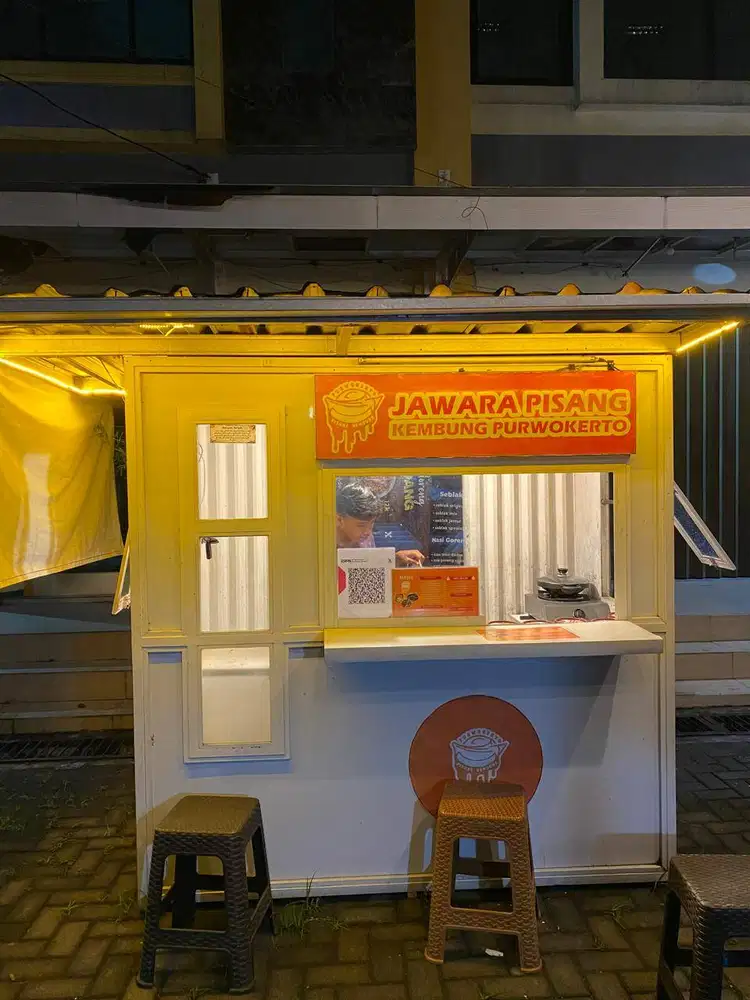 KONTAINER JUALAN SIAP PAKAI